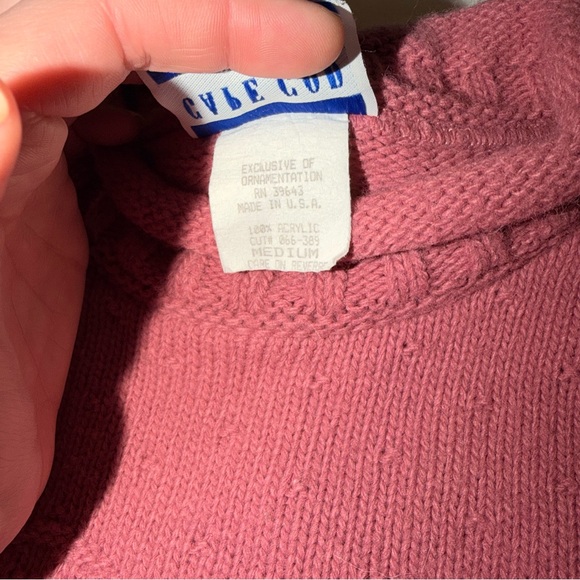 Spring Sweater - Rose - Picture 4 of 6